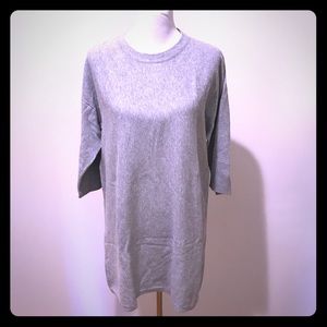 Eileen Fisher organic cotton tunic sweater